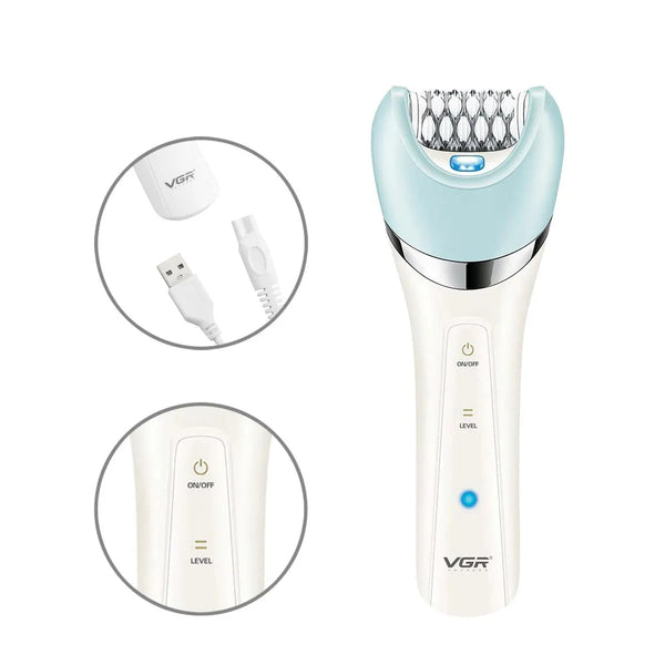 Electric Hair Removal Epilator and Shaver Kit